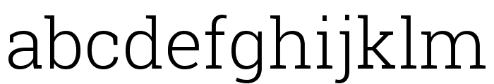 Franzo Light Font LOWERCASE