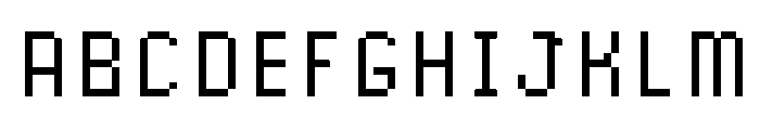 Fraud Font UPPERCASE