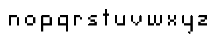 Fraud Font LOWERCASE