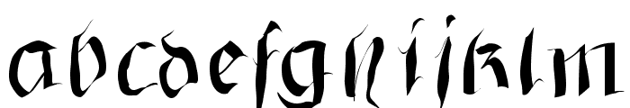 FraxxSketchQuil l Font LOWERCASE