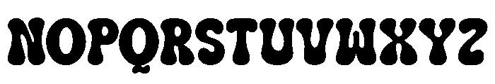 Freak Sheet Regular Font UPPERCASE