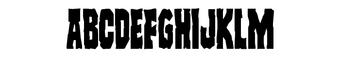 Freakfinder Condensed Font UPPERCASE