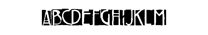 FreakyTwenties Font UPPERCASE