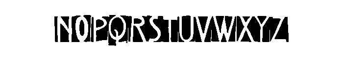 FreakyTwenties Font UPPERCASE
