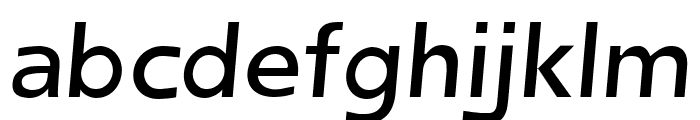 Frederic Regular Italic Font LOWERCASE