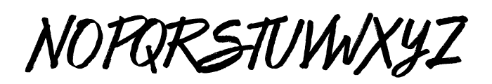 Free Spirit Font UPPERCASE