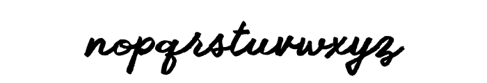 Free Spirit Font LOWERCASE