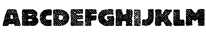 Free Thinking's Murder Font LOWERCASE