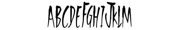 Freedom Fighters Font LOWERCASE