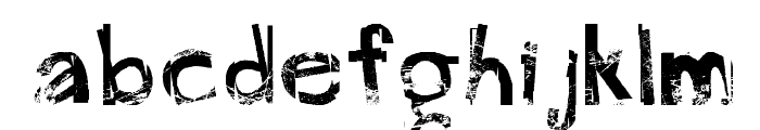 FreekTure Font LOWERCASE