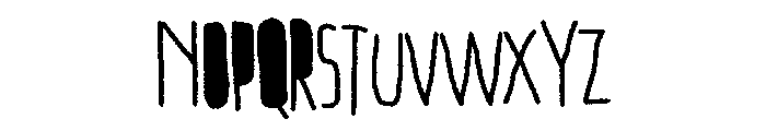 Freeport Go Away Font UPPERCASE