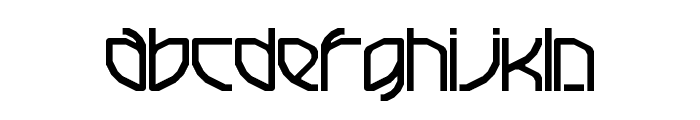 French Electric Regular Font UPPERCASE