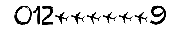 Frequent Flyer DEMO Regular Font OTHER CHARS