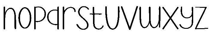 Fresf Glamour Font LOWERCASE