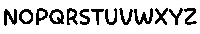 Fresh Jam Font UPPERCASE