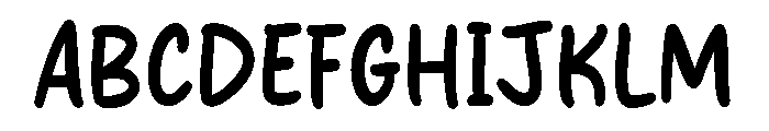 Fresh Soda Font UPPERCASE