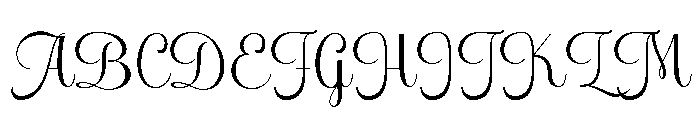 Freshca Regular Font UPPERCASE