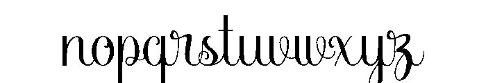 Freshca Regular Font LOWERCASE