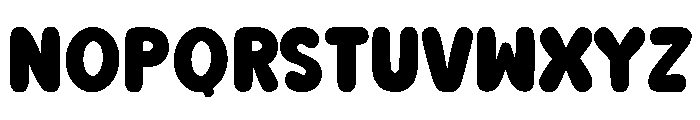 Freshly Pumpkin Regular Font LOWERCASE