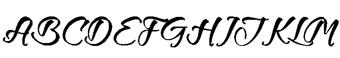Freytha Brighter Font UPPERCASE