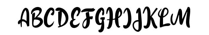 Fricassee Font UPPERCASE