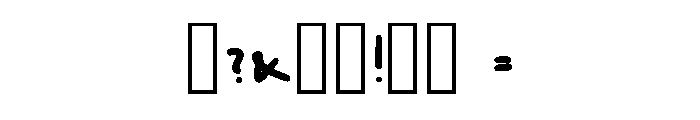 Fricko Regular Font OTHER CHARS