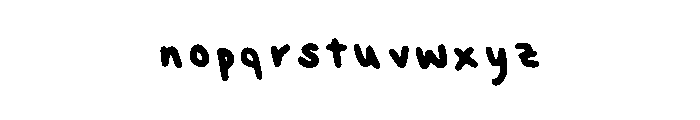 Fricko Regular Font LOWERCASE