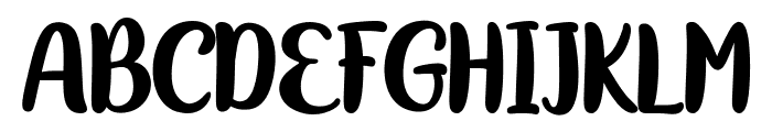 Friday Beach Font UPPERCASE