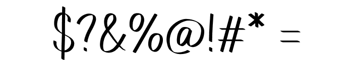 Friday Say Font OTHER CHARS
