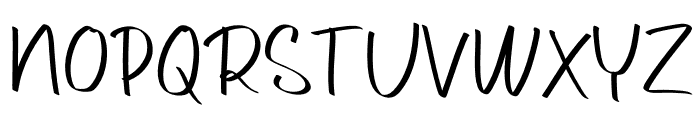 Friday Say Font UPPERCASE