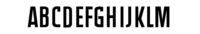 Friedrich Condensed Font UPPERCASE