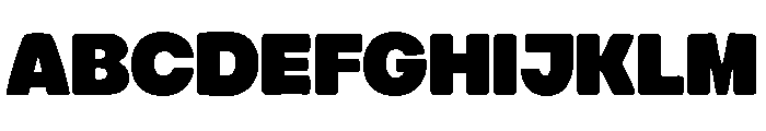 Friend Bestie Normal Font UPPERCASE