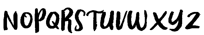 Friend Forever Font UPPERCASE