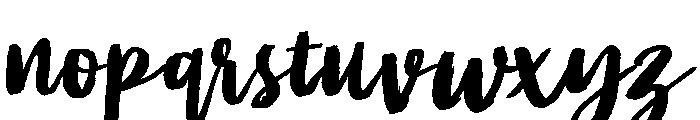 Friend Forever Font LOWERCASE