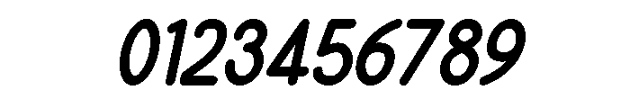 Friendly Sans Italic Font OTHER CHARS