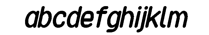 Friendly Sans Italic FONT