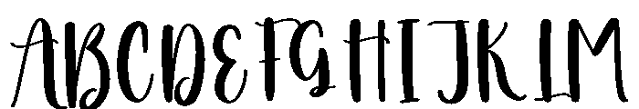 Friends1 Font UPPERCASE