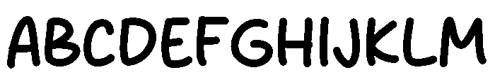Friendsip Font UPPERCASE