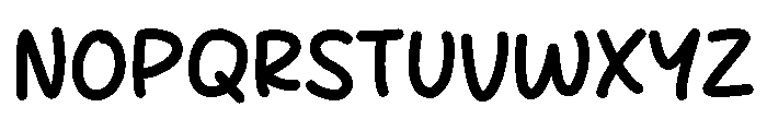 Friendsip Font UPPERCASE