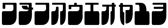 Frigate Katakana - Cond Font OTHER CHARS