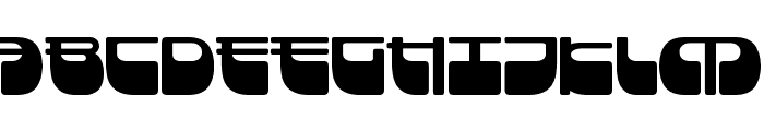 Frigate Font UPPERCASE