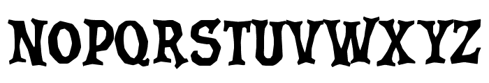 FrightMaidenDemo Font LOWERCASE