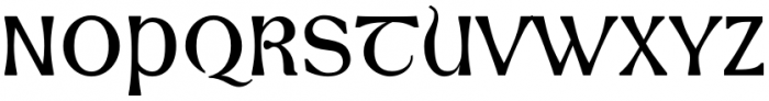 Frisianus-Regular Font UPPERCASE