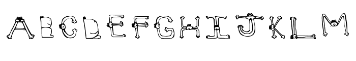 Frogs Forever Regular Font UPPERCASE