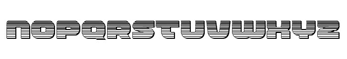 Front RunnerChrome Font LOWERCASE