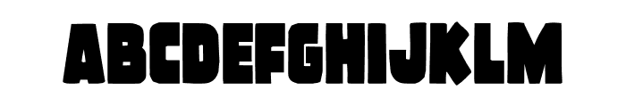 Frost Giant Condensed Font LOWERCASE