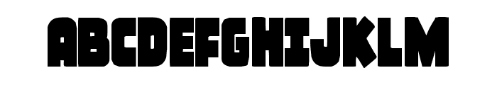 Frost Giant Condensed Font UPPERCASE