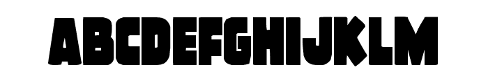 Frost Giant Condensed Font LOWERCASE