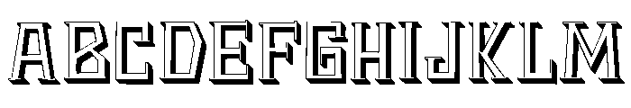 Frost Regular Font UPPERCASE