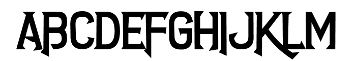 Frostbite Boss Fight Font LOWERCASE